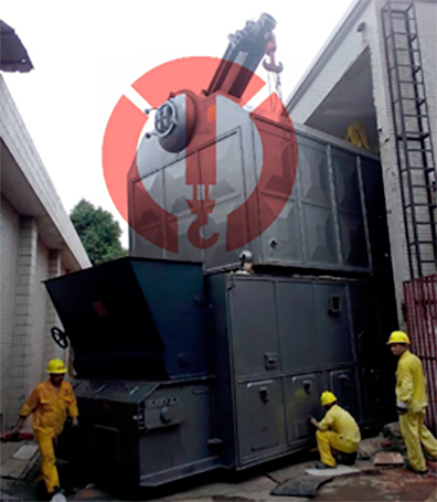 娃哈哈環保型鍋爐設備搬運安裝綜合服務